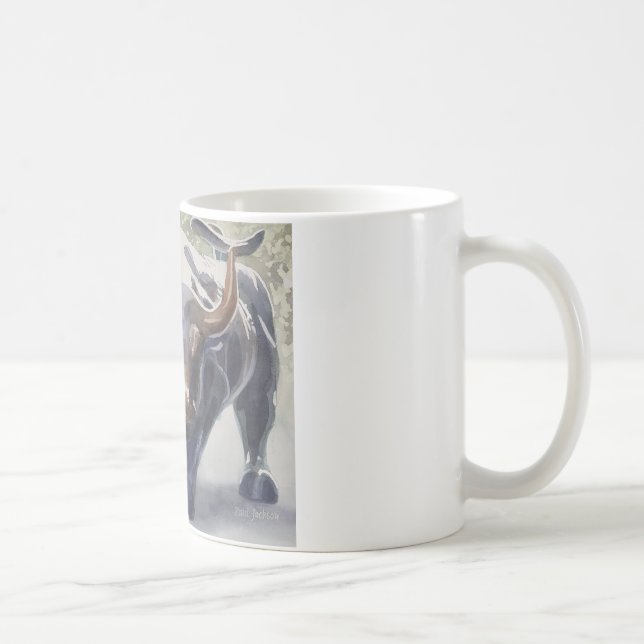 Taza De Café Wall Street Bull de Paul Jackson (Derecha)