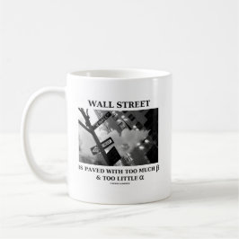 Taza De Café Wall Street se pavimenta con demasiada alfa beta