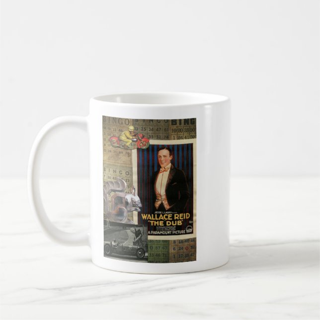 Taza De Café Wallace Reid Zendula Actor Café Mug 3 (Izquierda)