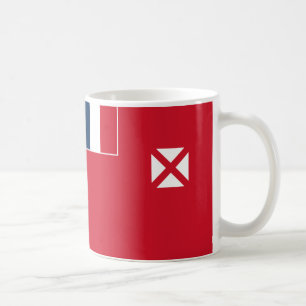 Taza De Café Wallis y Futuna Flag Ceramic Coffee Mug
