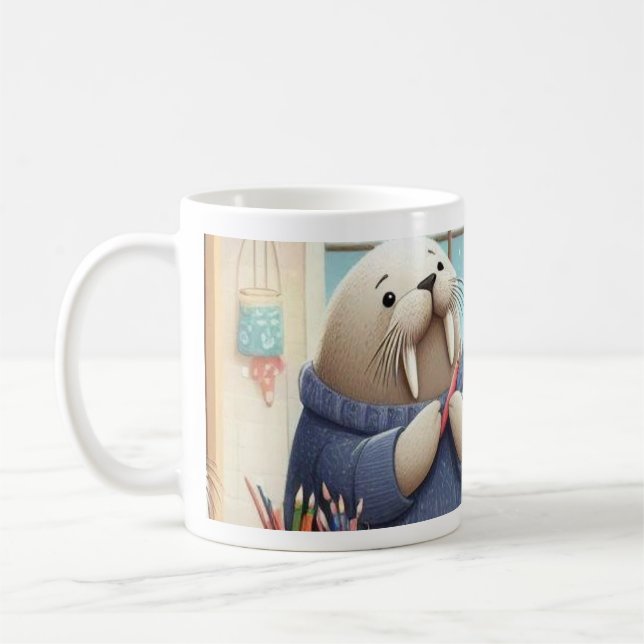Taza De Café Walrus Mug (Izquierda)