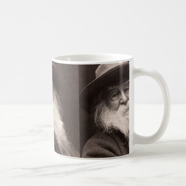 Taza De Café Walt Whitman - Imagen Mug (Derecha)