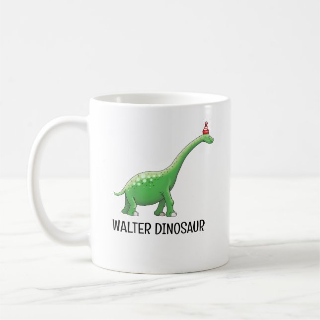 Taza De Café Walter el dinosaurio (Izquierda)