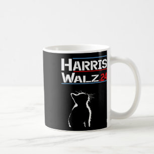 Taza De Café Waltz 2024 Gato electoral del presidente de Walz A