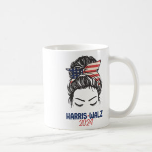 Taza De Café Walz 2024 Kamala Harris Tim Walz presidente Democr