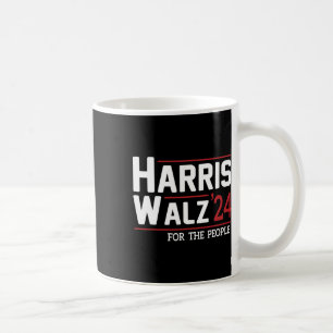 Taza De Café Walz 2024 Presidente americano Kamala Harris Waltz