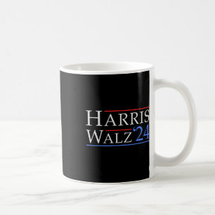 Taza De Café Walz 2024 Salven la democracia 2024 Funny Harri