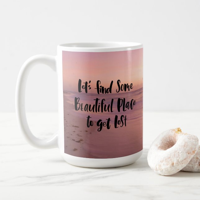 Taza De Café Wanderlust Adventure (Con donut)
