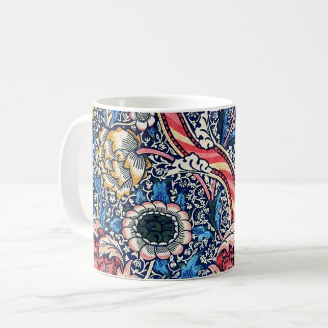 Taza De Café Wandle, William Morris (Anverso izquierdo)