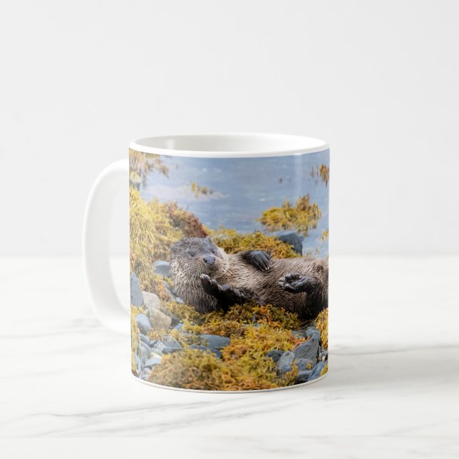 Taza De Café Wang Otter (Anverso izquierdo)