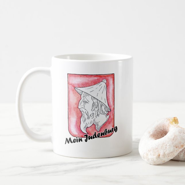 Taza De Café Wappen Steiermark Mein Judenburg (Con donut)
