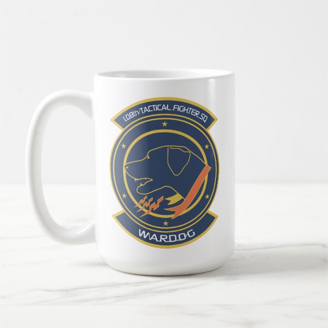 Taza De Café Wardog Squadron (Izquierda)