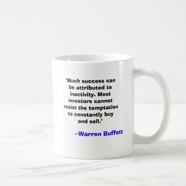 Taza De Café Warren Buffett Mug (Derecha)