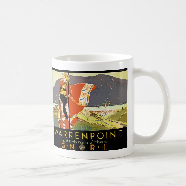 Taza De Café Warrenpint y los montañeses de Mourne (Derecha)