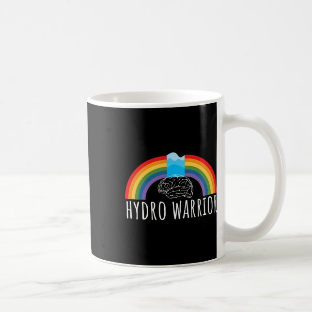 Taza De Café Warrior Hydrocephalus Awareness Brain Shunt Surviv (Derecha)