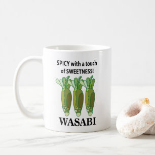 Taza De Café Wasabi Spicy Con Un Toque De Dulce Wasabi