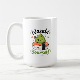 Taza De Café Wasabi Tú Mismo – Pun de Sushi Kawaii Lindo