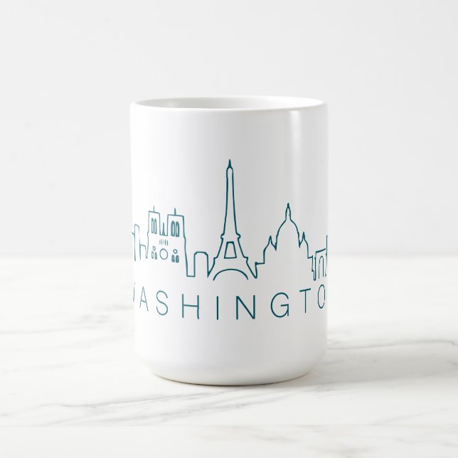 Taza De Café Washington Coffee Mug (Centro)