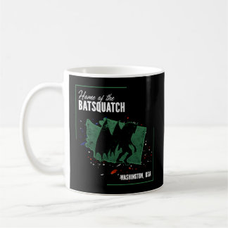 Taza De Café Washington - Cryptids Home Of The Batsquatch