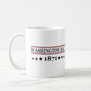 Taza De Café Washington DC Antiguo