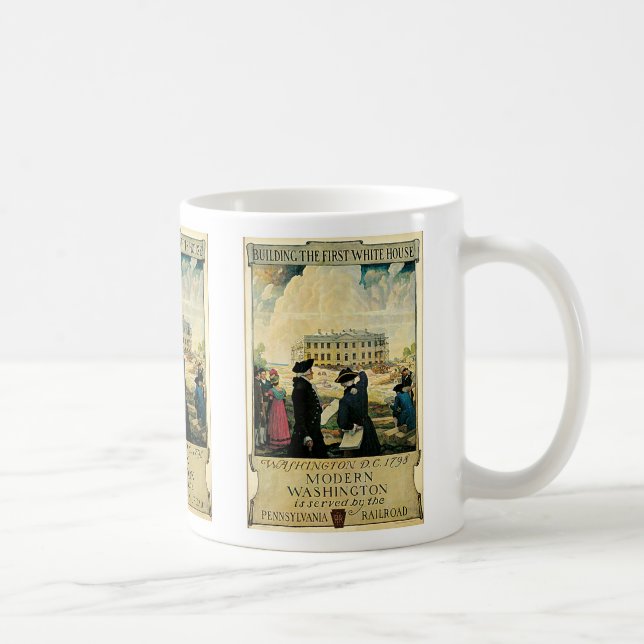 Taza De Café Washington moderno (Derecha)