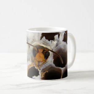 Taza De Café Wasp Emerging From Nest Bug Mug