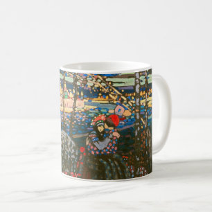 Taza De Café Wassily Kandinsky La Pareja Montada Arte Ruso