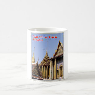 Taza De Café Wat Phra Kaew - Templo sagrado budista - Tailandia