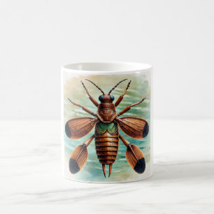 Taza De Café Water Boatmen Insect 110924IREF218 - Watercolor