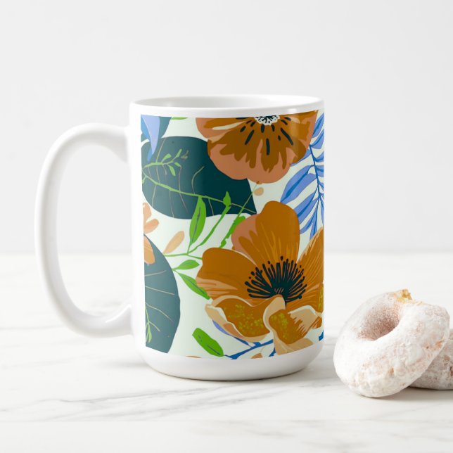 Taza De Café Water Bottle (Con donut)