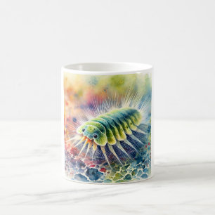 Taza De Café Water flea 170724AREF111 - Watercolor