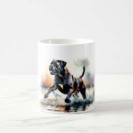 Taza De Café Watercolor Cane Corso dog