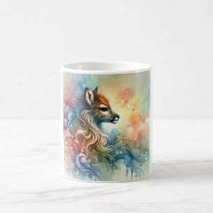 Taza De Café Watercolor Elephant 250924AREF129 - Watercolor