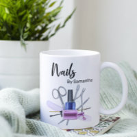 Watercolor Salón Nail Manicure Nail Polaco