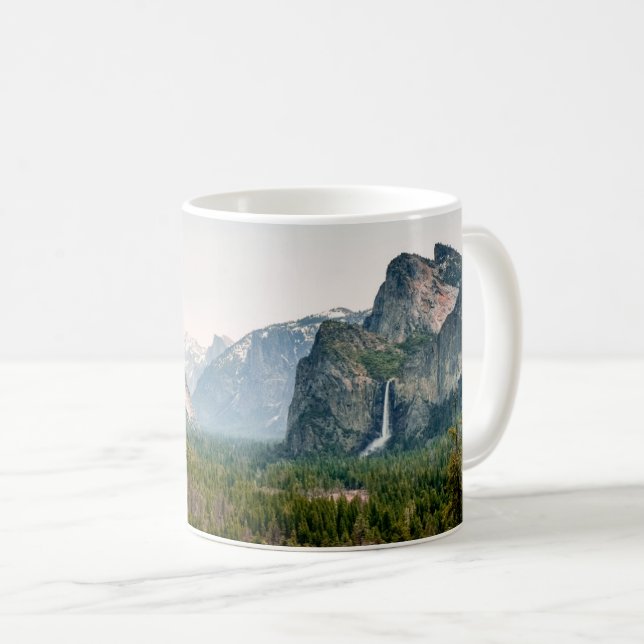 Taza De Café Waterfalls | Yosemite Valley National Park (Anverso derecho)