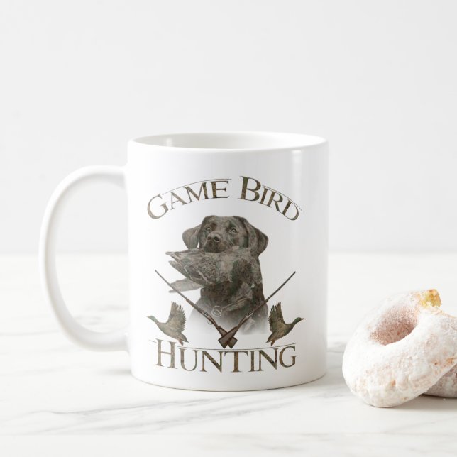 Taza De Café Waterfowl , Camionero de Caza de Pájaros Ha (Con donut)