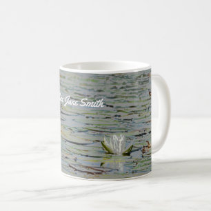 Taza De Café Waterlily Pond Lake Flower I Coffee Mug