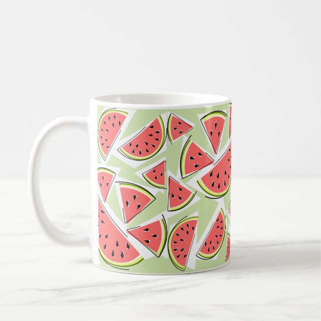 Taza De Café Watermelon Green Multi (Izquierda)