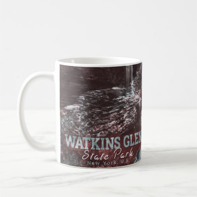 TAZA DE CAFÉ WATKINS GLEN - NUEVA YORK (Izquierda)