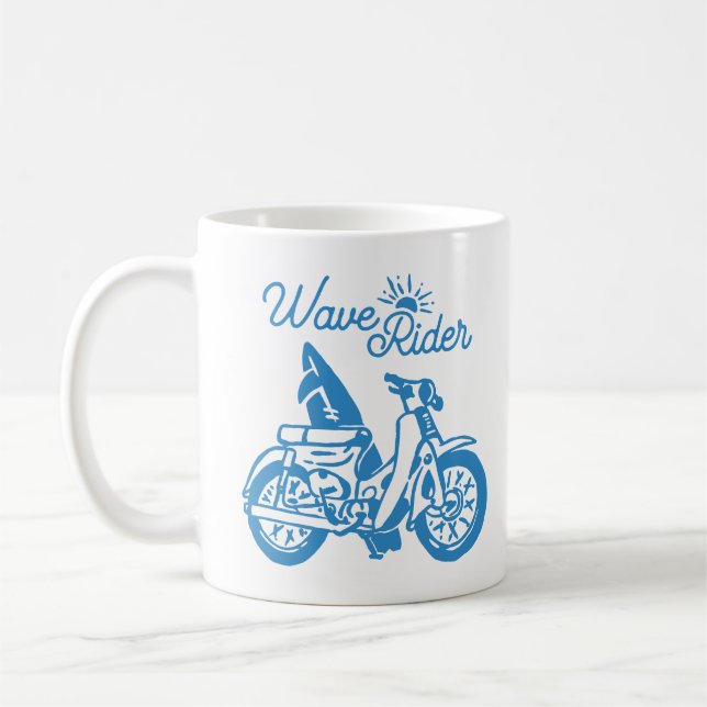 Taza De Café Wave Rider (Izquierda)