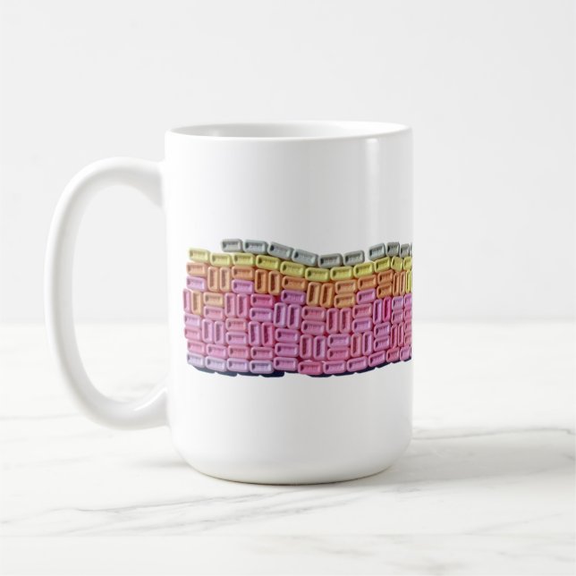 Taza De Café Wavy Candy 1 (Izquierda)