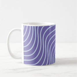 Taza De Café Wavy Strip Classic Mug
