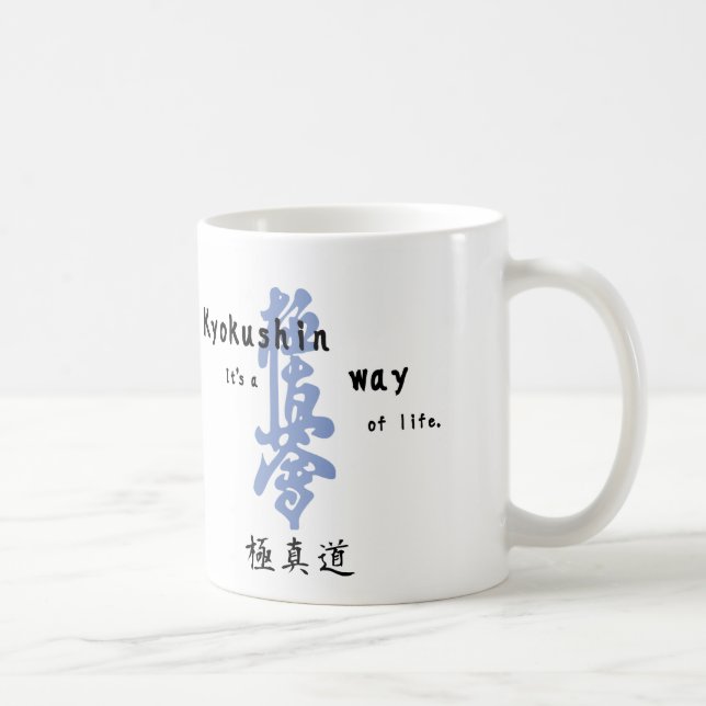 Taza De Café wayoflife-kanji (Derecha)