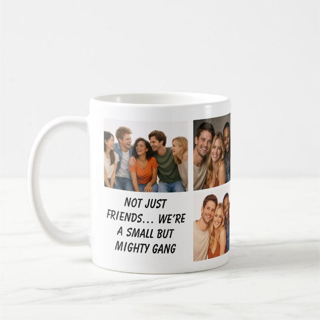 Taza De Café We Are Like a Really Small Gang | Funny Friendship (Izquierda)