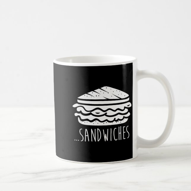 Taza De Café We Finish Each Other's Sandwiches Funny Matching  (Derecha)