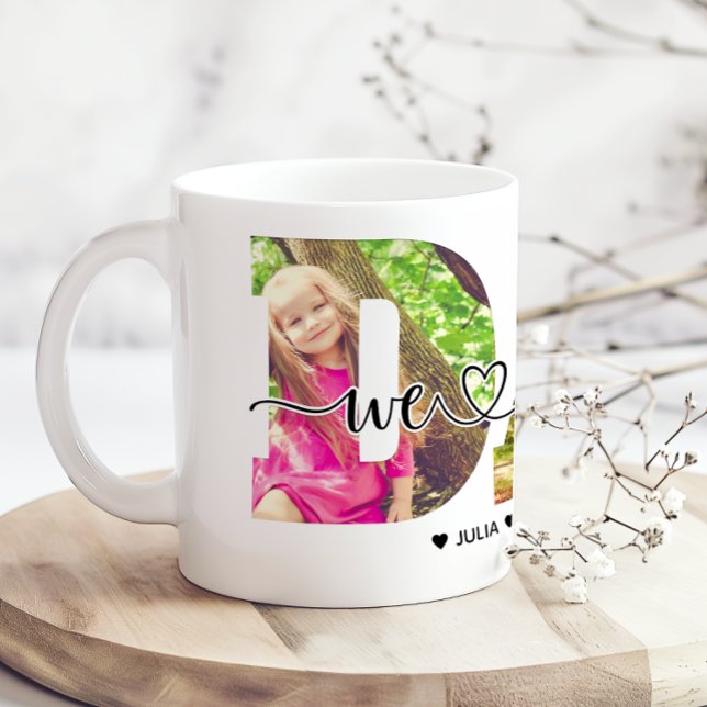 Taza De Café We Love You Dad Add Photo And Name (Subido por el creador)