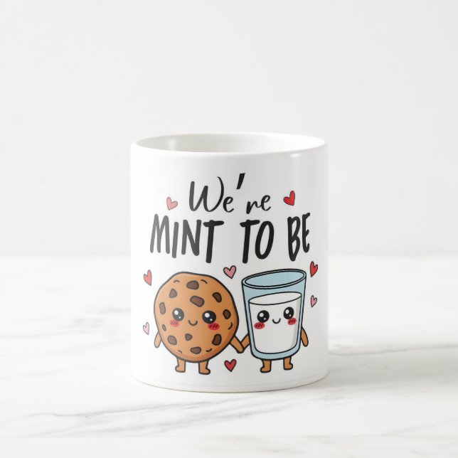 Taza De Café We Mint to Be Cookie and Milk Mug (Centro)