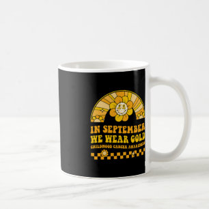 Taza De Café Wear Gold Guerrero de Concienciación sobre el Cánc