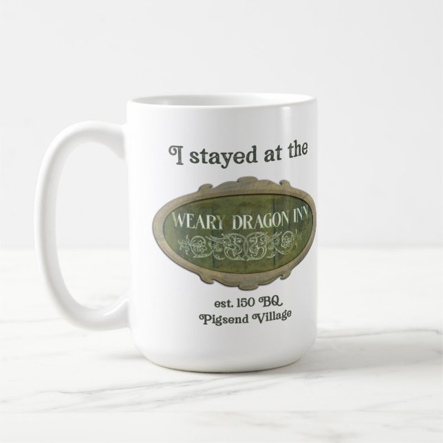 Taza De Café Weary Dragon Inn Coffee Mug (Izquierda)