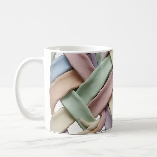 Taza De Café Weave pattern Mug (Izquierda)